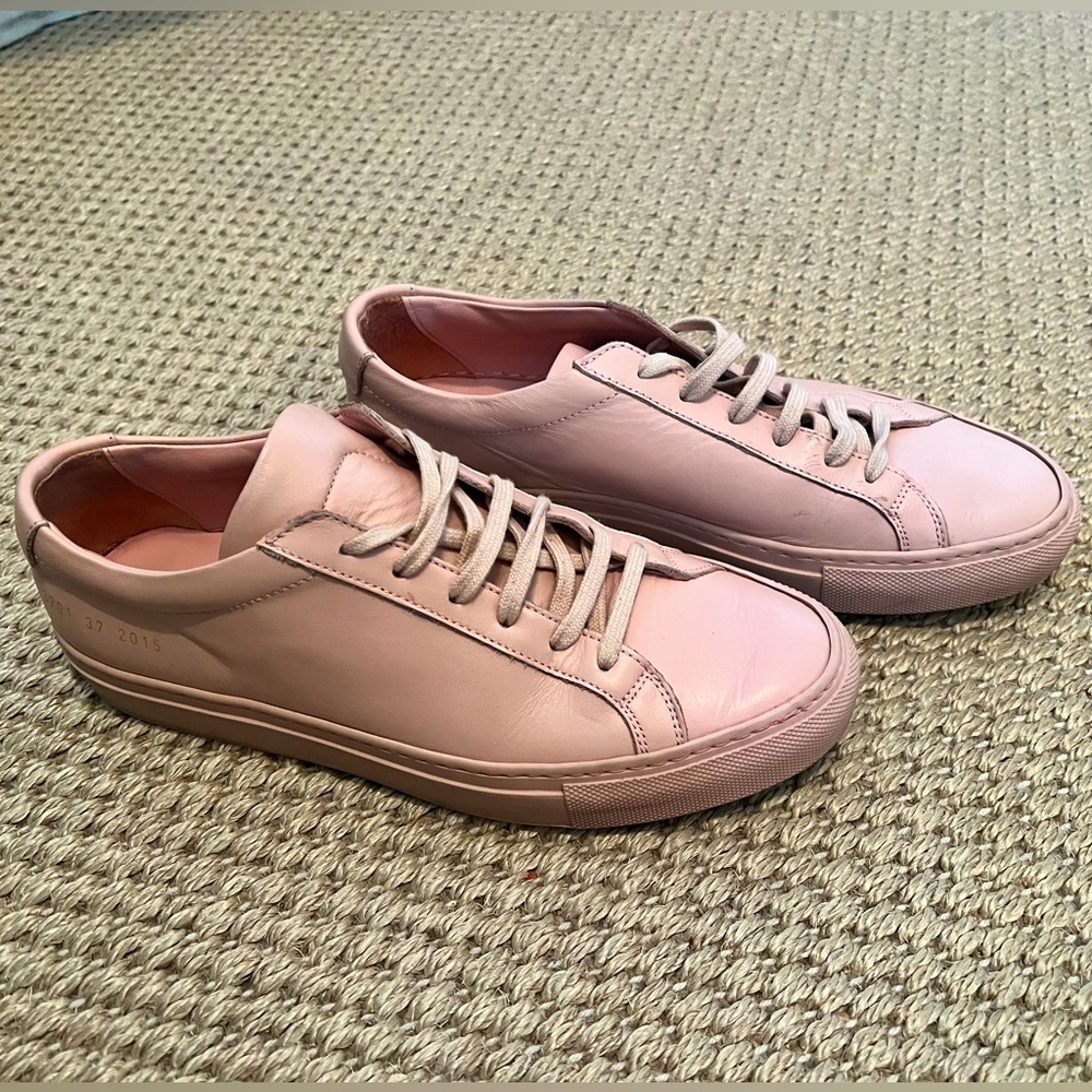 Common Projects Woman Achilles low, pink sneakers size 37 (fits like w’s US 8)